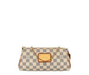 Buy Louis Vuitton Damier Azur Eva Clutch White at Sasom – Authentic and Ready to Ship