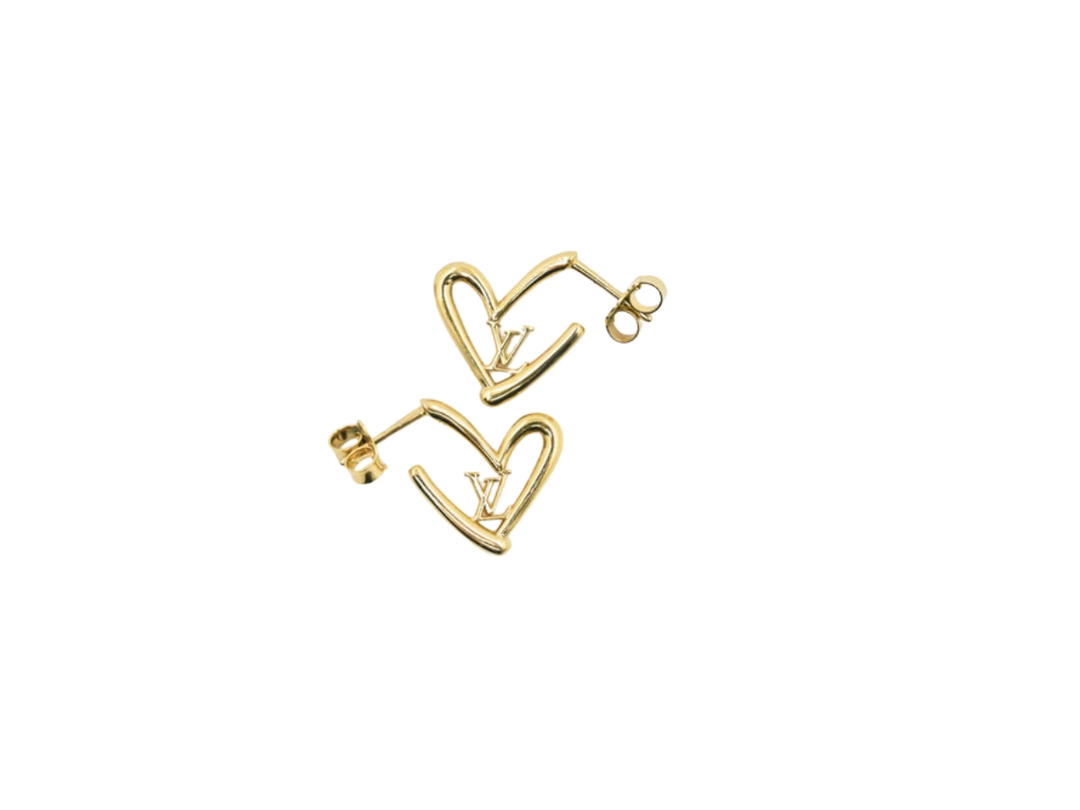 Louis Vuitton Louis Vuitton Fall in Love Earrings Gold