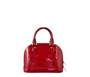 Buy Louis Vuitton Alma Handbag Red at Sasom – Authentic and Ready to Ship