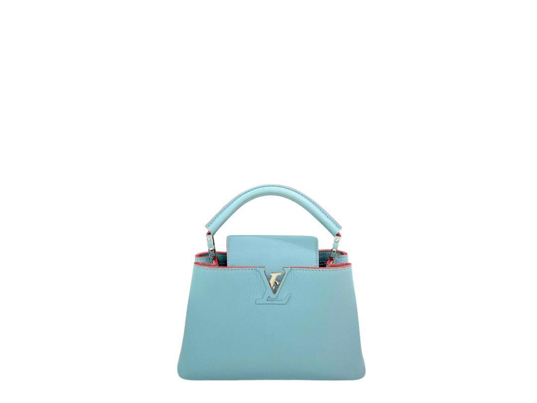 Louis Vuitton Louis Vuitton Capucines BB Blue