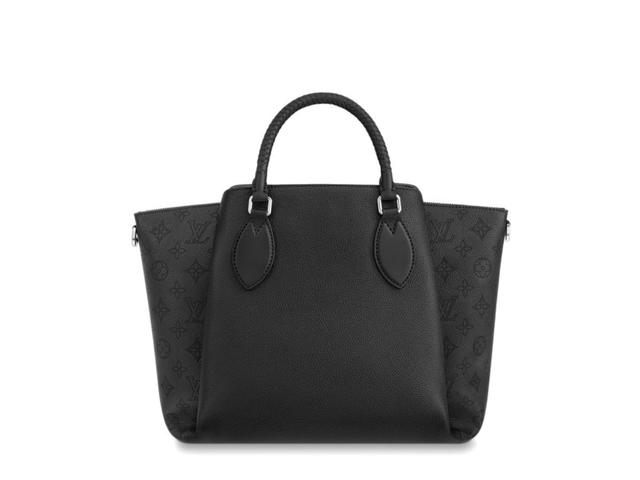Louis Vuitton Louis Vuitton Haumea Monogram Mahina Hand Bag Black - view 2