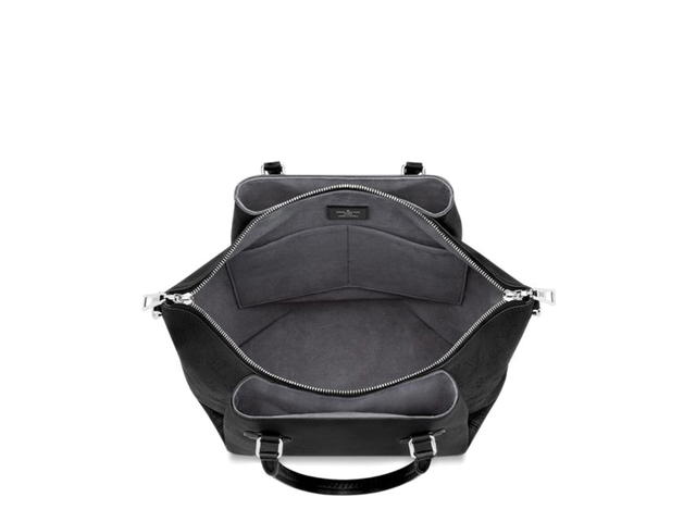 Louis Vuitton Louis Vuitton Haumea Monogram Mahina Hand Bag Black - view 3
