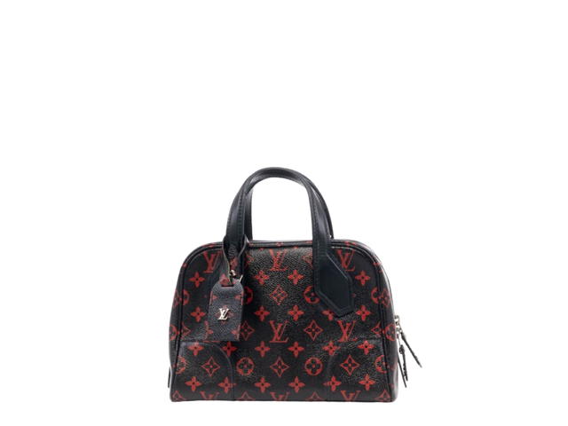 Louis Vuitton Louis Vuitton Infrarouge Dora Soft BB Bag In Silver-Tone Hardware With Black - view 1