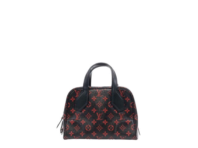 Louis Vuitton Louis Vuitton Infrarouge Dora Soft BB Bag In Silver-Tone Hardware With Black - view 3