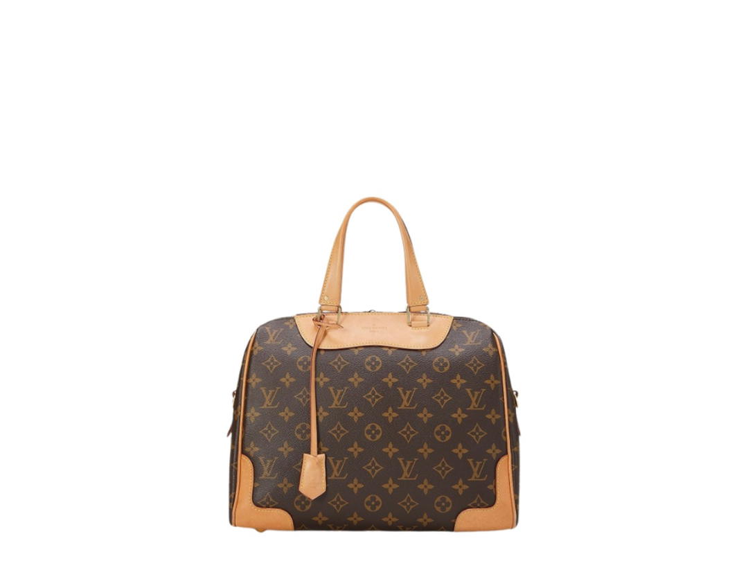 Louis Vuitton Louis Vuitton Monogram Retiro Handbag PM Brown