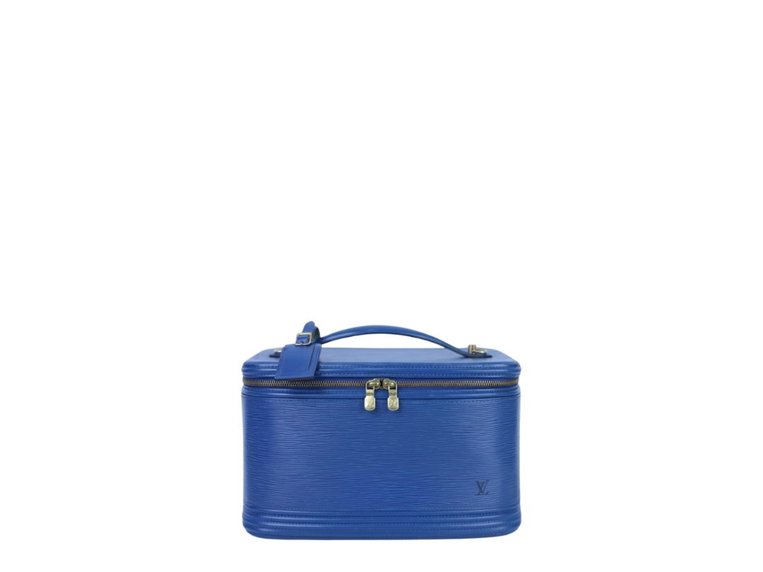 Louis Vuitton Louis Vuitton Nice Vanity Case Blue