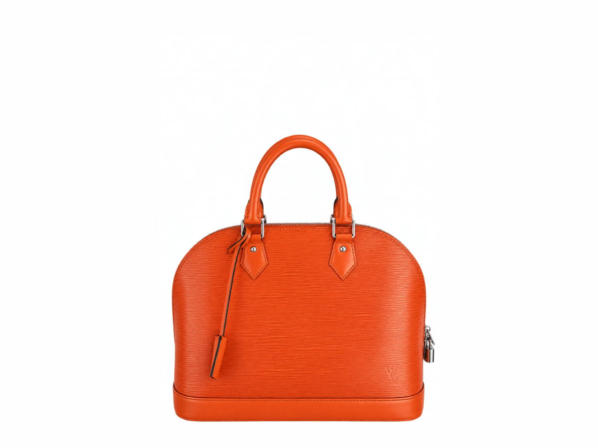 Louis Vuitton Louis Vuitton Alma Epi MM Orange
