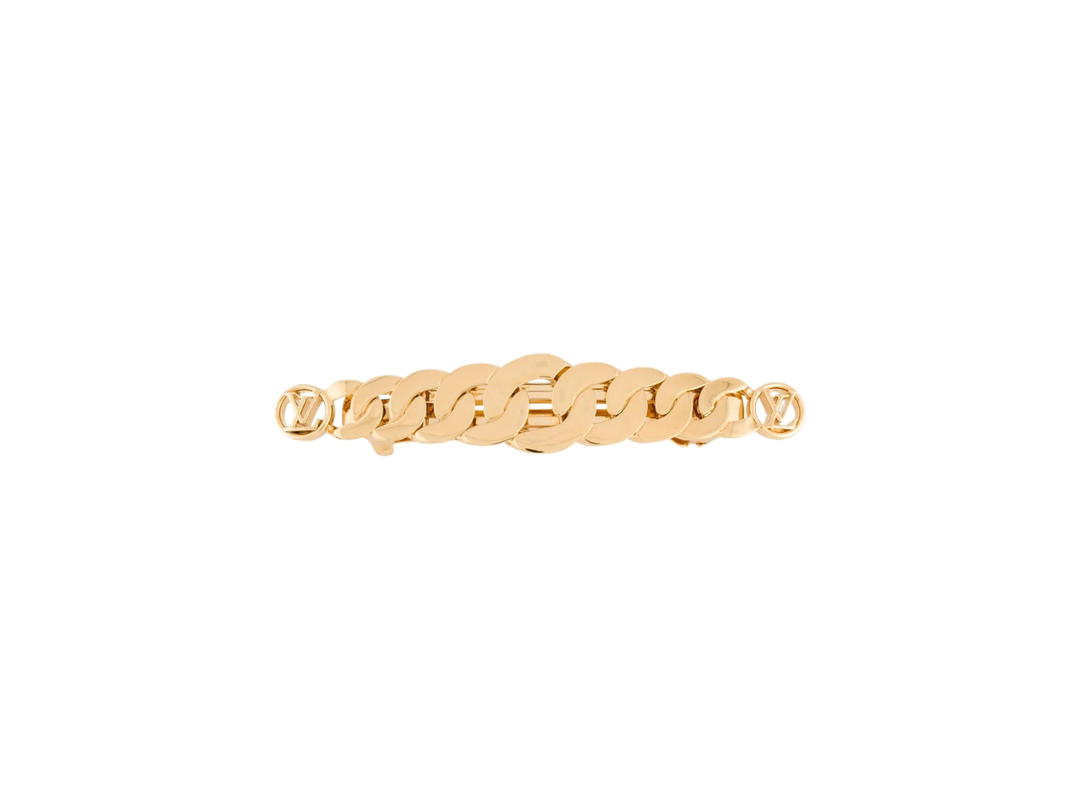 Louis Vuitton Louis Vuitton 2D Hair Clip Gold
