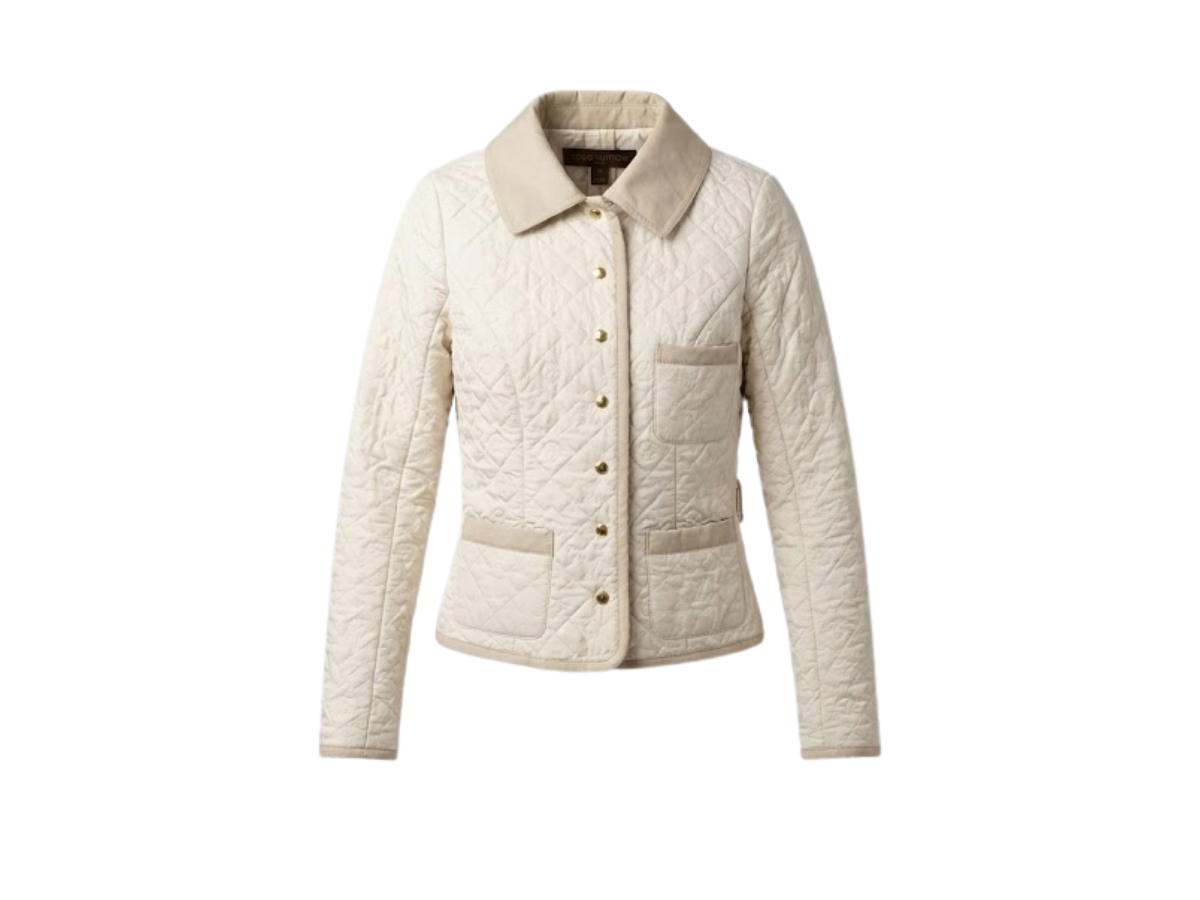 Louis Vuitton Louis Vuitton Jacket Monogram White