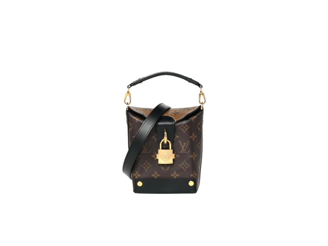 Louis Vuitton Louis Vuitton Reverse Monogram Bento Box Brown
