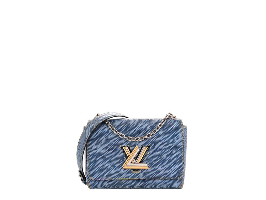 Louis Vuitton Louis Vuitton Epi Twist Shoulder Bag MM Denim Light