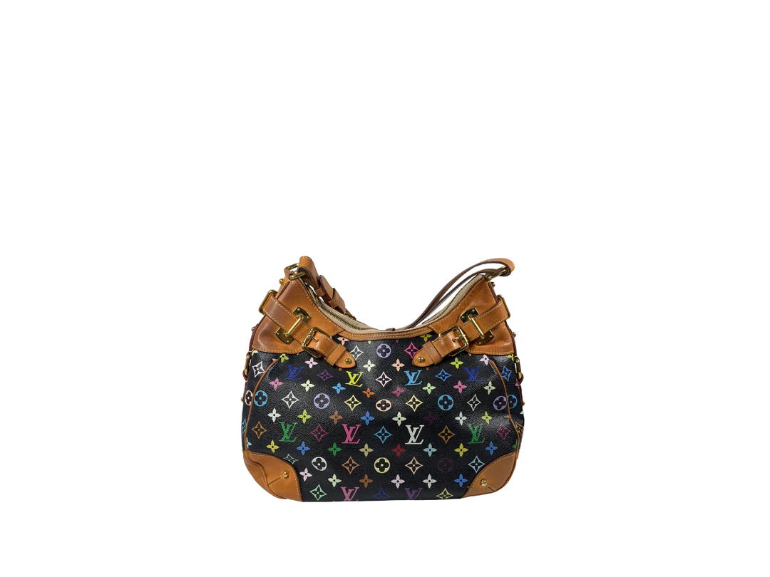 Louis Vuitton Louis Vuitton  Greta Monogram Multicolore Black