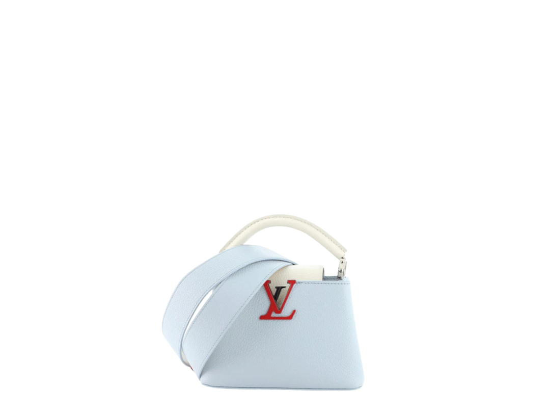 Louis Vuitton Louis Vuitton Mini Capucines Bag Blue