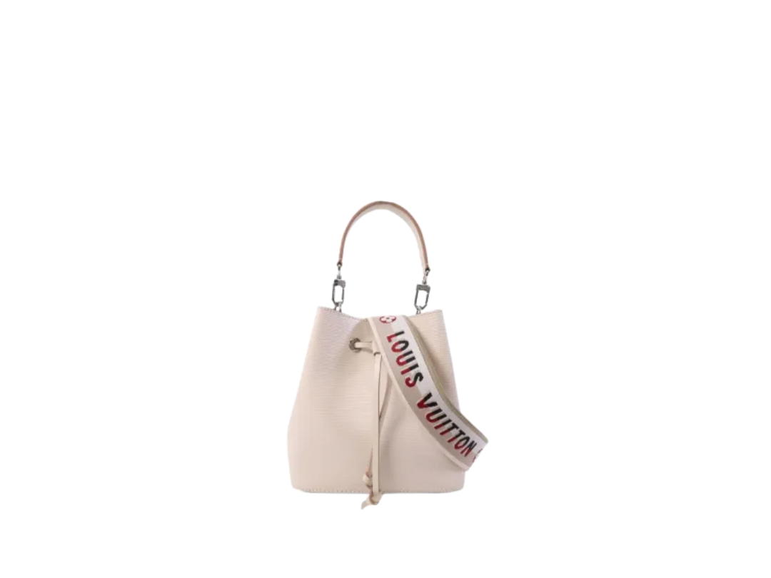Louis Vuitton Louis Vuitton Néonoé Leather Tote Bag Beige
