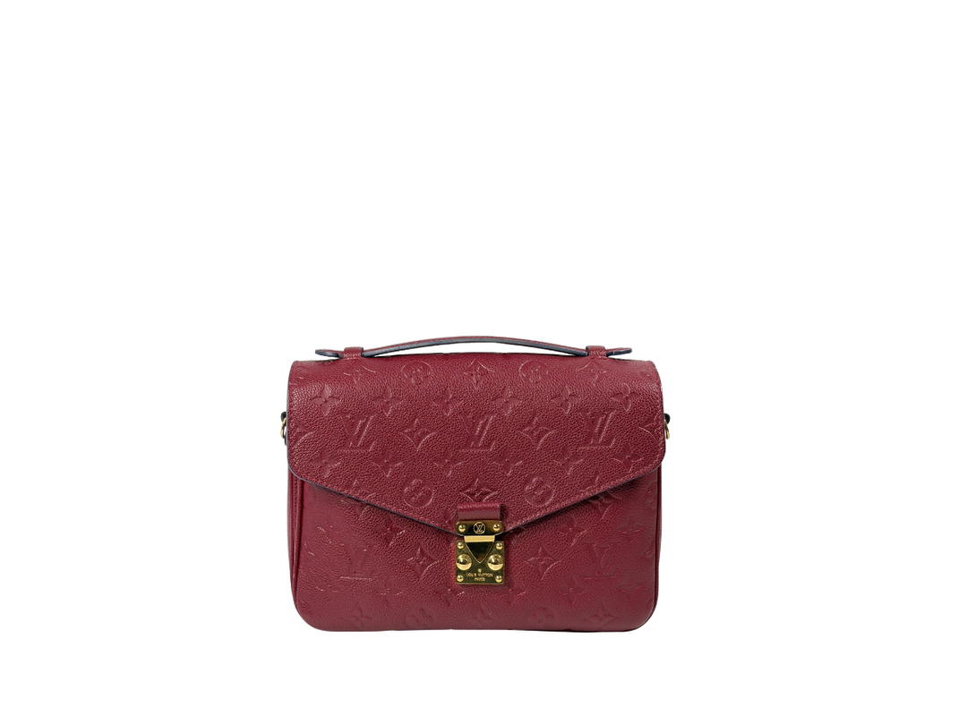 Louis Vuitton Louis Vuitton Pochette Metis Messenger Bag Red