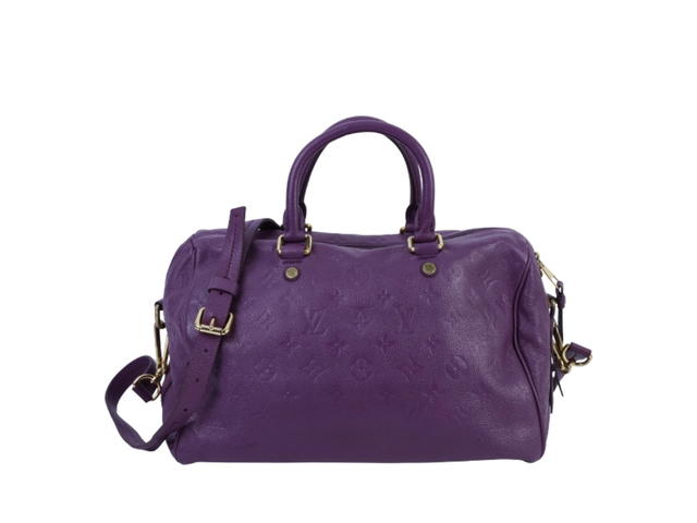 Louis Vuitton Louis Vuitton Speedy 30 Bandoulière Purple - view 1