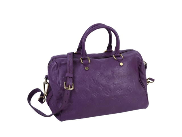 Louis Vuitton Louis Vuitton Speedy 30 Bandoulière Purple - view 2