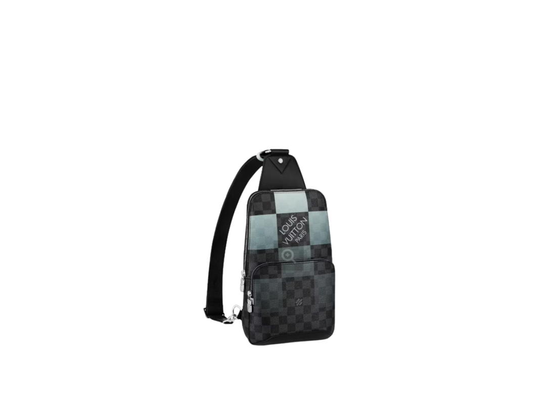 Louis Vuitton Louis Vuitton Sling Bag Avenue Black White