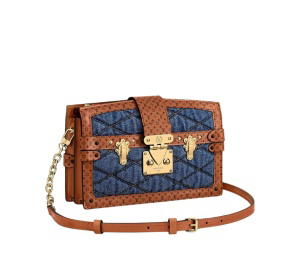 Buy Louis Vuitton Trunk Clutch Quilted Denim Blue at Sasom – Authentic and Ready to Ship