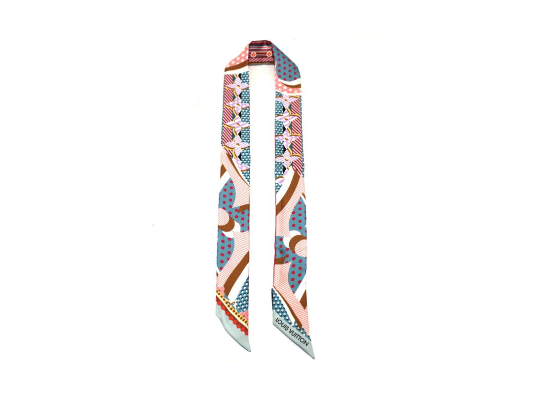 Louis Vuitton Louis Vuitton Silk Pop Monogram BB Bandeau Turquoise
