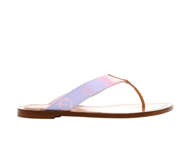 Louis Vuitton Louis Vuitton Monogram Sunny Flat Thong Sandals Rose Clair Pink (Women's) - view 1