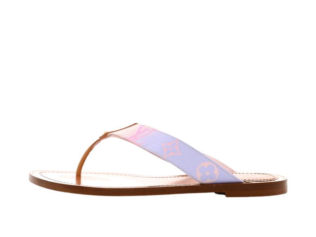Louis Vuitton Louis Vuitton Monogram Sunny Flat Thong Sandals Rose Clair Pink (Women's) - view 2