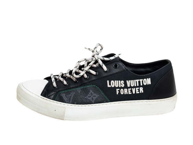 Louis Vuitton Louis Vuitton LV Forever Tattoo Low Top Sneakers Black - view 2