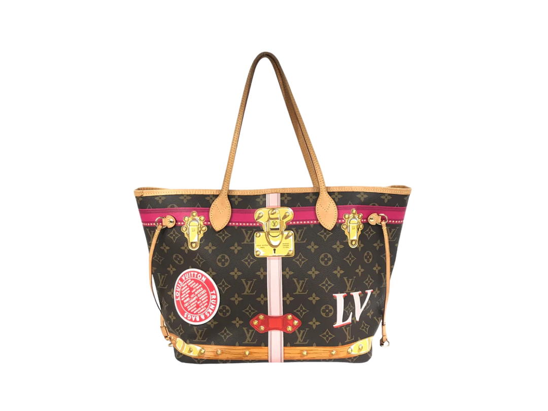 Louis Vuitton Louis Vuitton Neverfull MM Summer Trunks Multicolor
