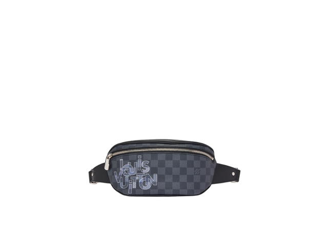 Louis Vuitton Louis Vuitton Damier Graphite Logo Discovery BumBag Black - view 1