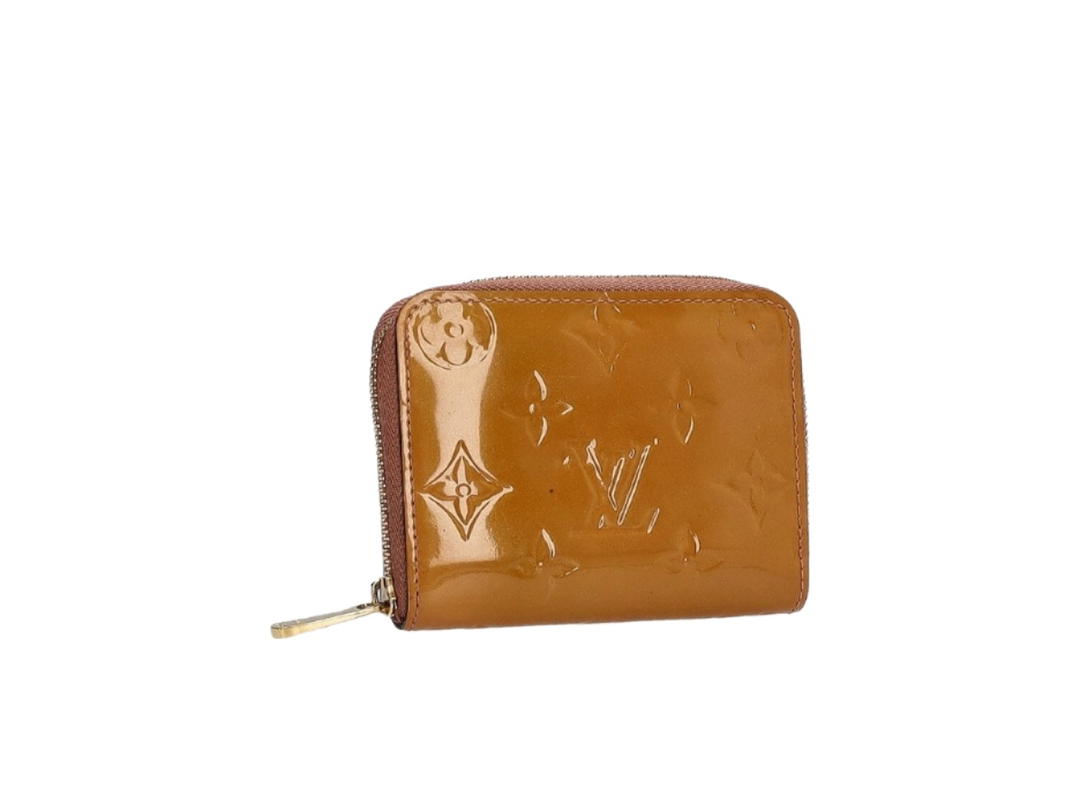 Louis Vuitton Louis Vuitton Vernis Zippy Coin Purse Rose Velours