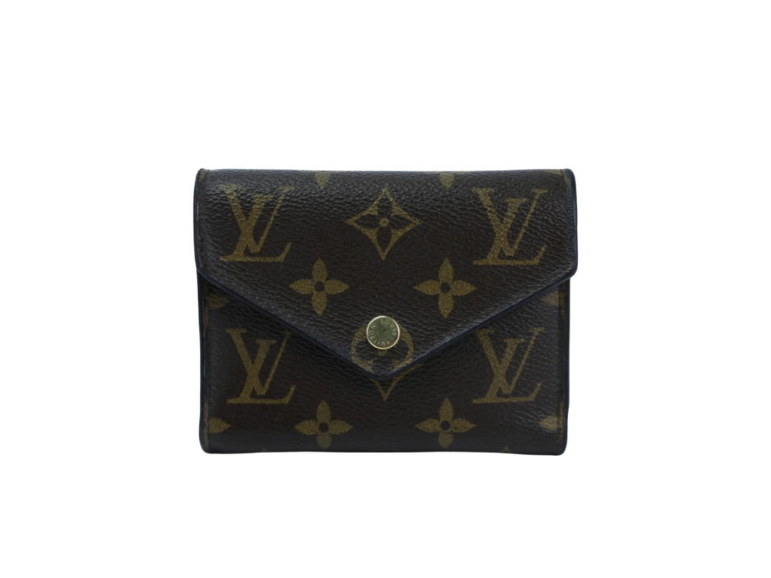 Louis Vuitton Louis Vuitton Monogram portefeuille Victorine Wallet Brown