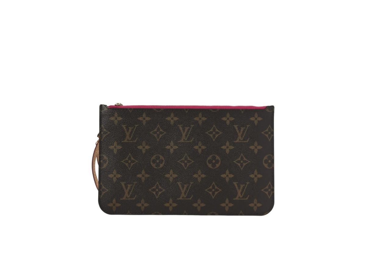 Louis Vuitton Louis Vuitton Neverfull Pochette Pivoine Brown