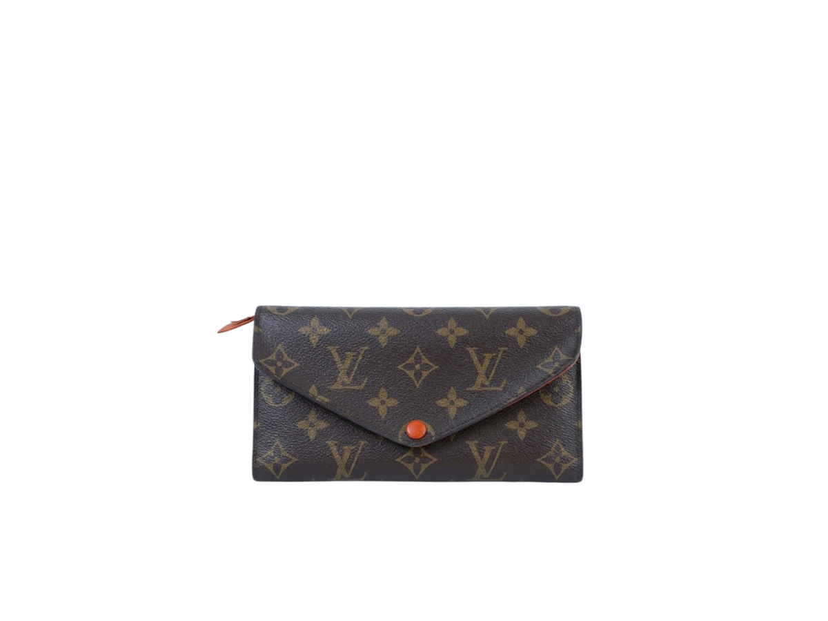 Louis Vuitton Louis Vuitton Wallet Brown Orange