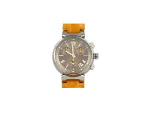 Buy Louis Vuitton Tambour Chrono Yellow at Sasom – Authentic and Ready to Ship