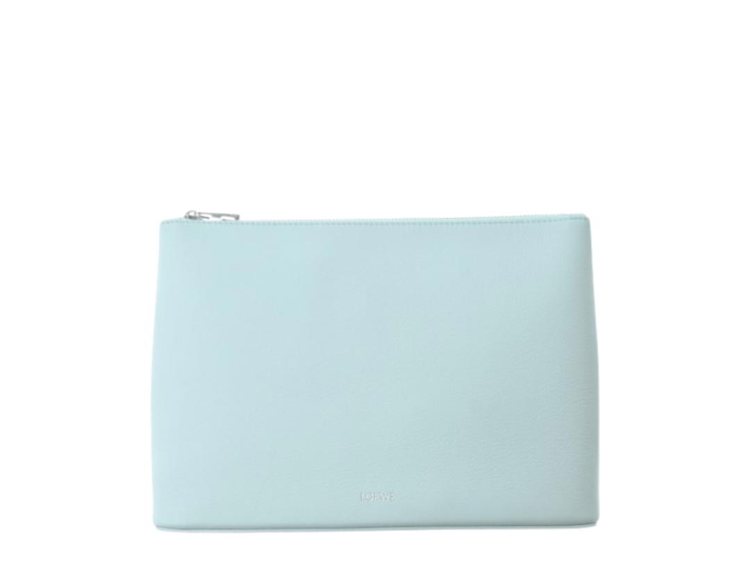 Loewe Loewe Clutch Bag Light Blue
