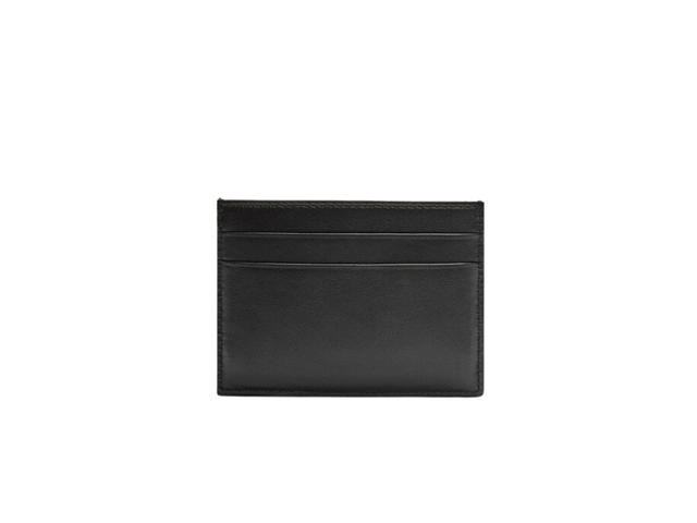 Loewe Loewe Logo Detailed Leather Card Holder Black - view 2