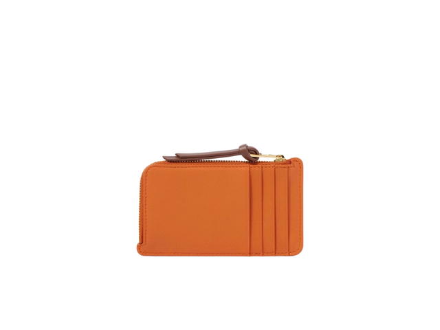 Loewe Loewe x Suna Fujita Hamster Leather Card Case Maple Orange - view 2