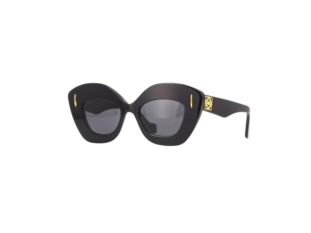 Loewe Loewe Anagram In Acetate Cat Eye Shiny Black