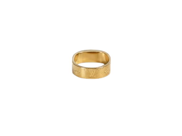 Louis Vuitton Louis Vuitton Ring Berg Monogram Gold - view 2