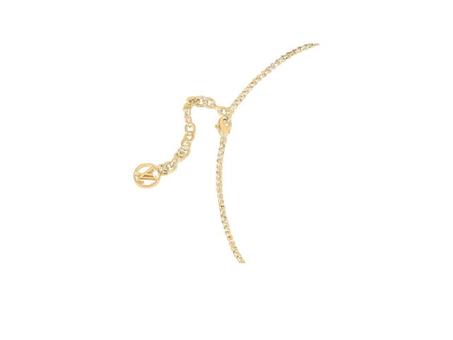 Louis Vuitton Louis Vuitton Louise By Night Necklace In Crystals With Gold - view 4
