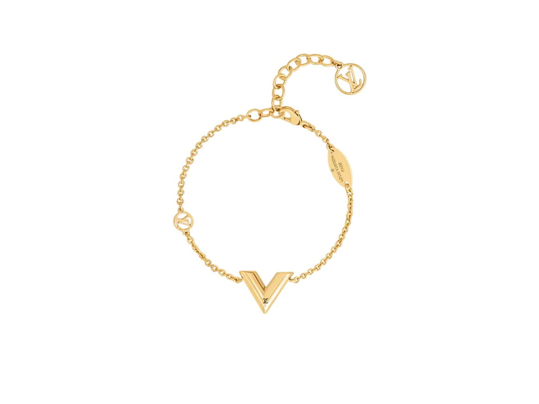 Louis Vuitton Louis Vuitton Essential V Bracelet Gold