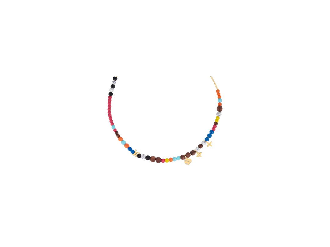 Louis Vuitton Louis Vuitton LV Surfin Beads Necklace Multicolor