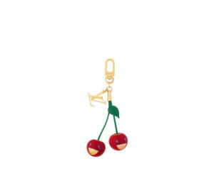Buy Louis Vuitton x Takashi Murakami Cerise Bag Charm In Gold-Toned Metal at Sasom – Authentic and Ready to Ship