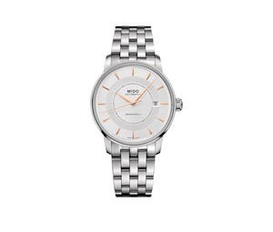 Buy Mido Baroncelli Signature 39 Stainless Steel / Silver / Bracelet at Sasom – Authentic and Ready to Ship