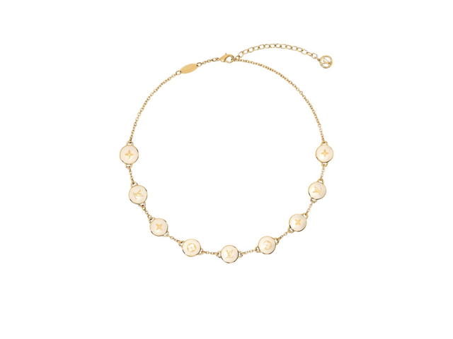 Louis Vuitton Louis Vuitton LV Pearly Confetti Necklace Mother-Of-Pearl - view 1