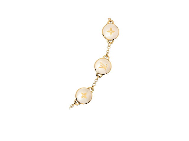 Louis Vuitton Louis Vuitton LV Pearly Confetti Necklace Mother-Of-Pearl - view 2