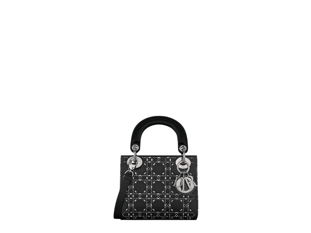 Dior Dior Mini Lady Dior Bag Black