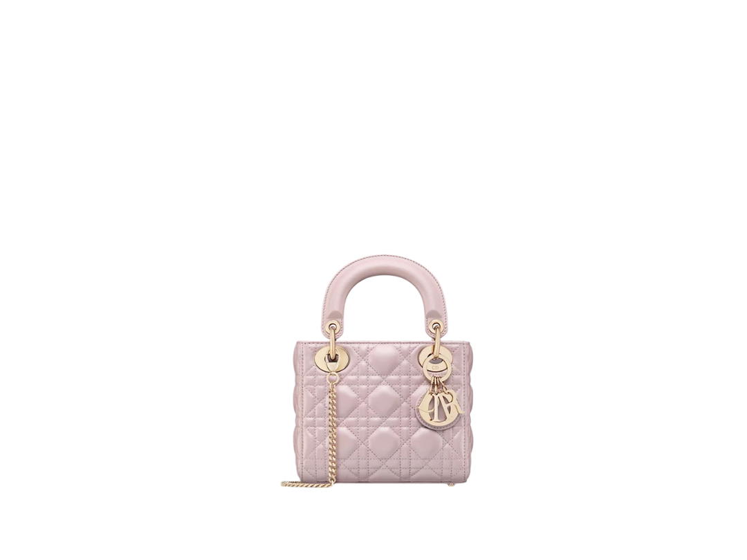Dior Dior Mini Lady Bag Lotus Pink