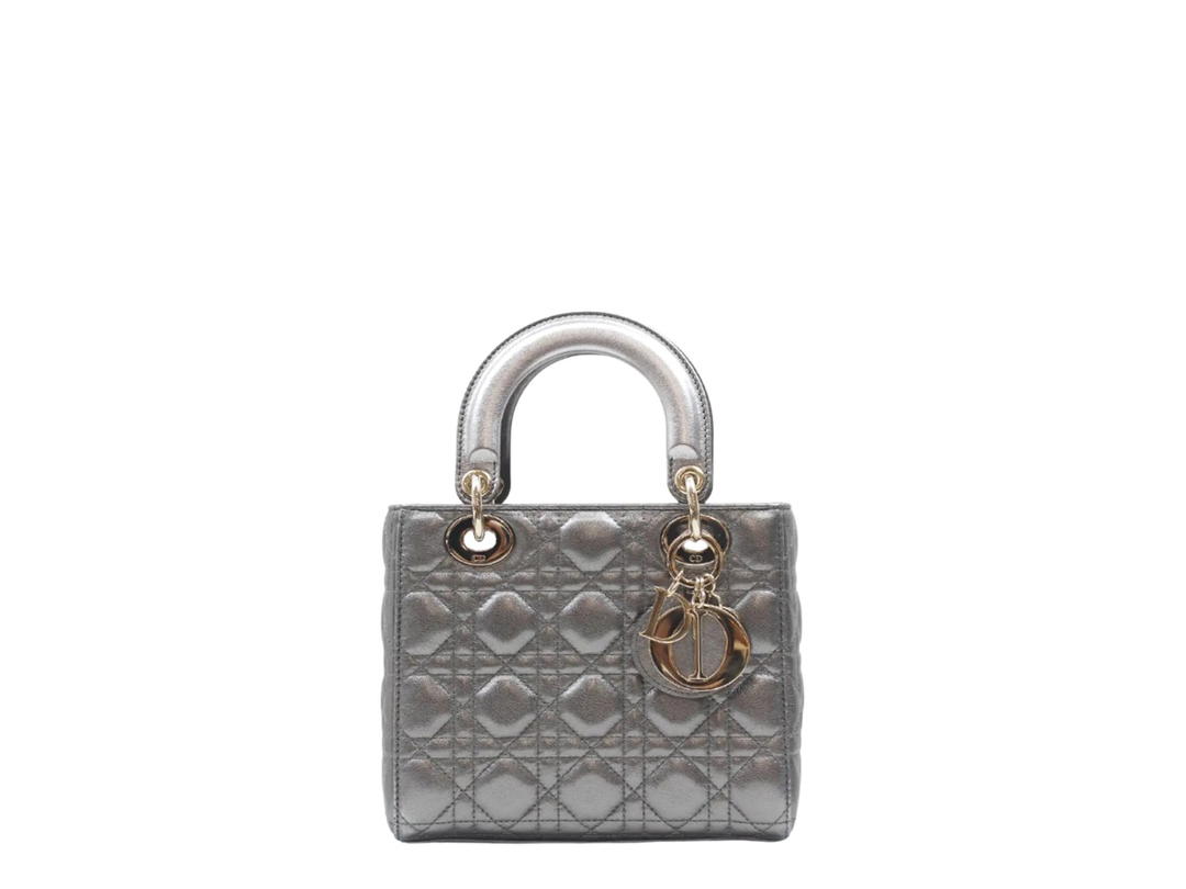 Dior Dior Lady My Abc Bag Small  Grey (W)