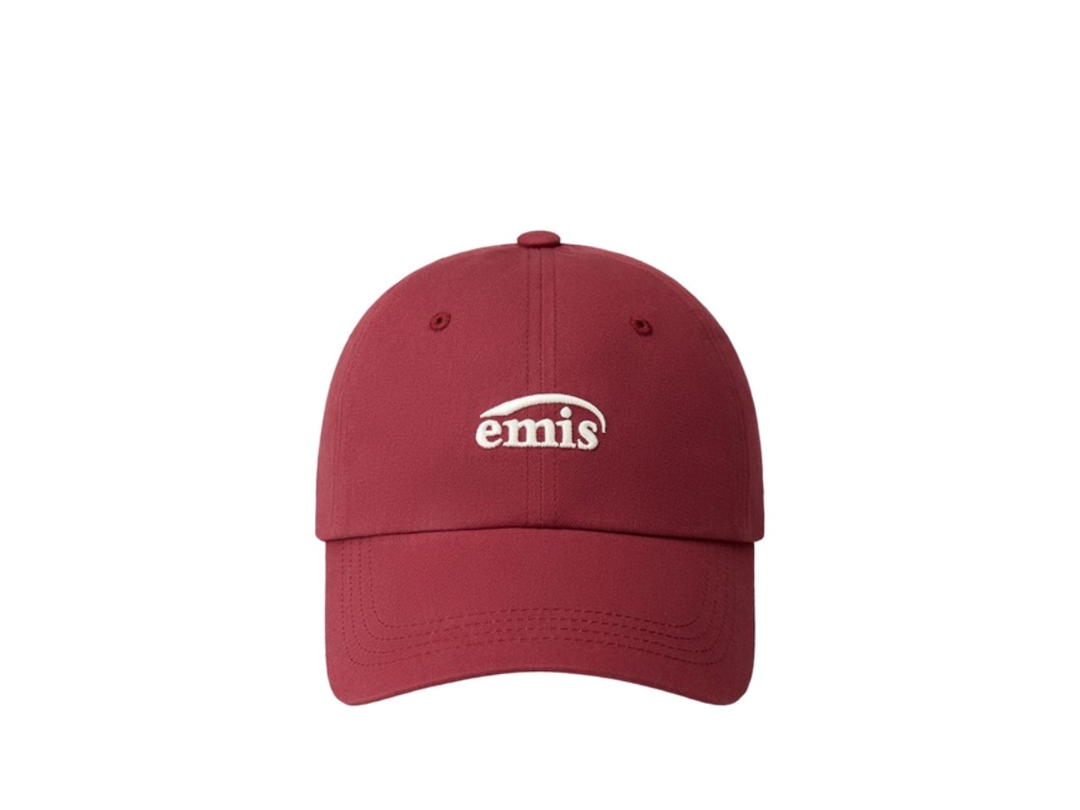 Emis Emis Small Logo Ball Cap Red